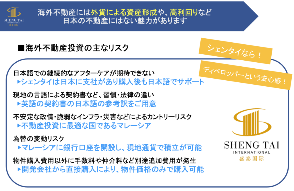 THE SAILのSheng Tai Internationalからの購入メリット