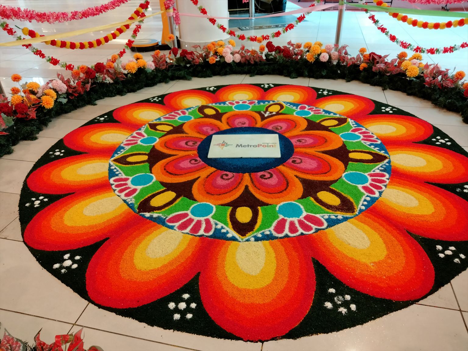 インド系、ディパバリ、ライスアート