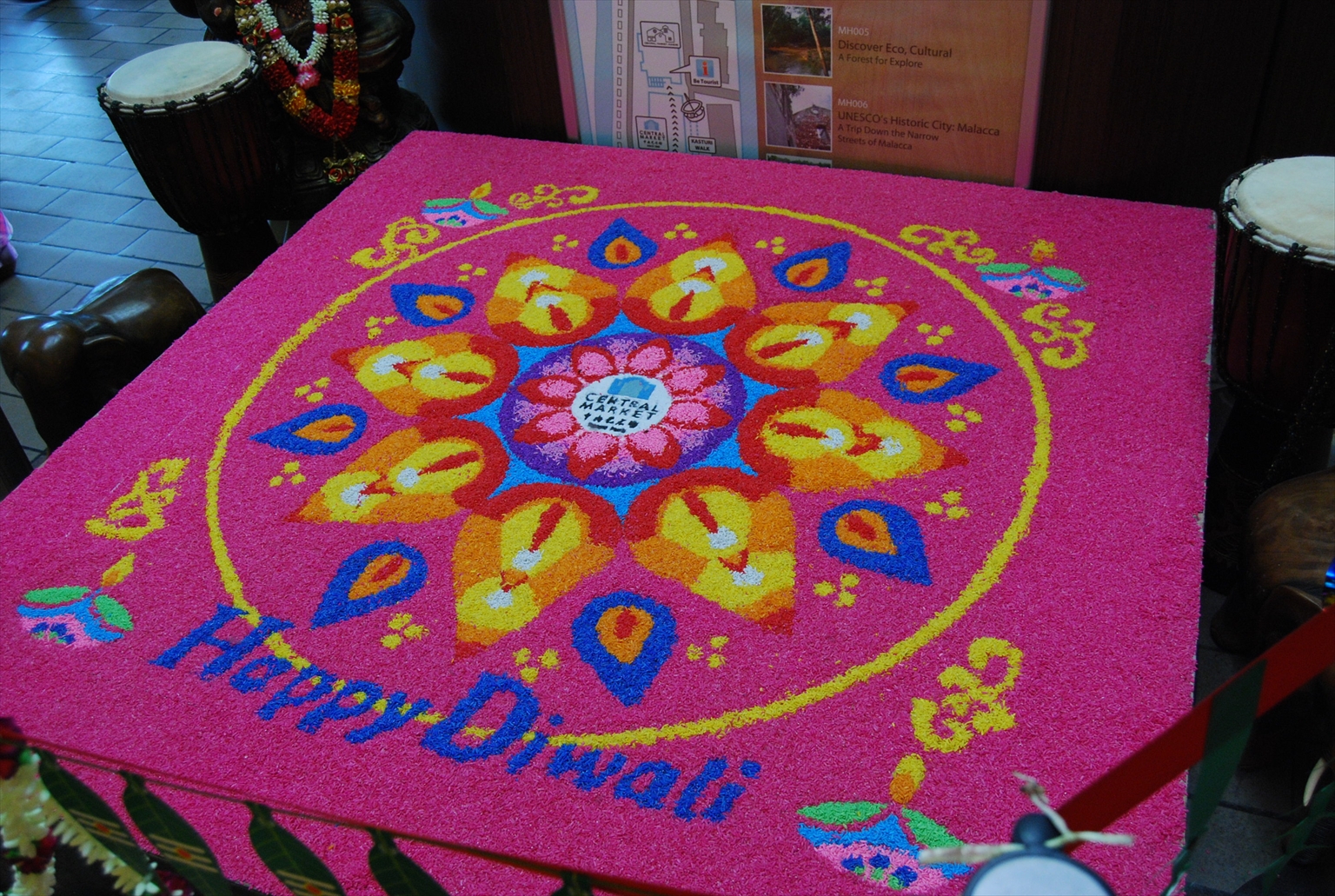 マレーシア　ディパバリ　コーラム