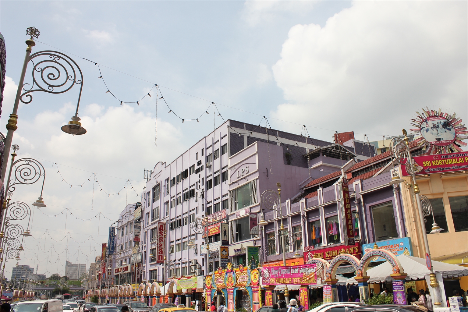 マレーシア　インドタウン　ブリックフィールズ