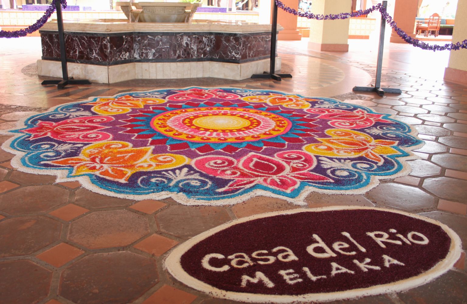 マレーシア　マラッカ　ディパバリ　コーラム