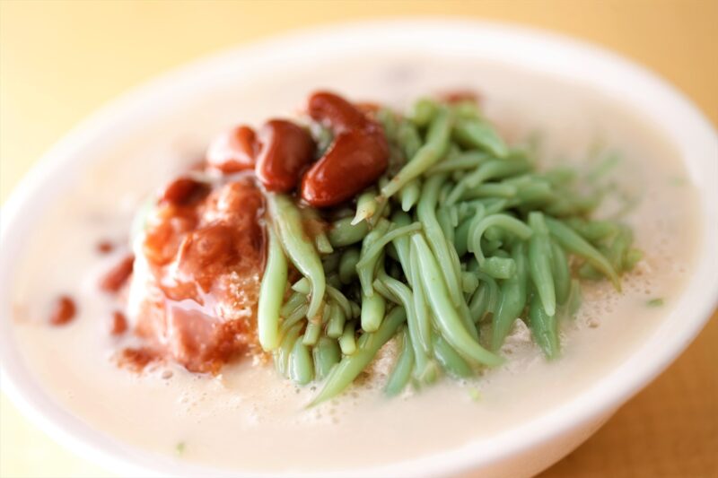 マレーシア　チェンドル　かき氷